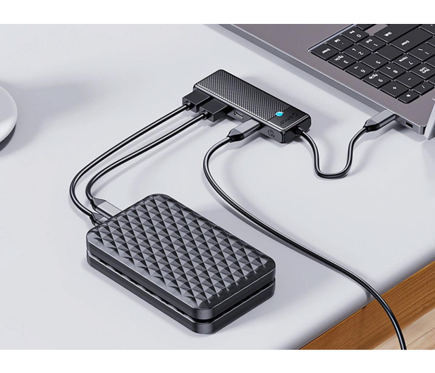 Orico Hub USB-C - 2x USB-A 3.0 + 2x USB-C 3.0 - czarny - 1486496 - zdjęcie 8